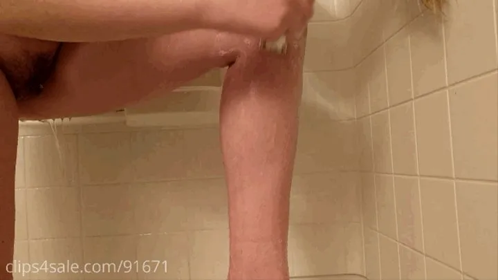 Hairy Leg Shaving