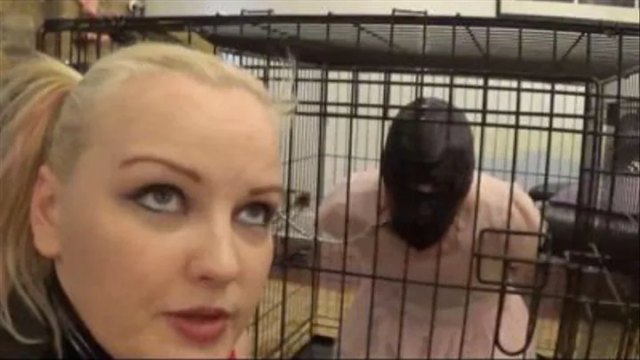 Slave Caged Punishment Pt 2