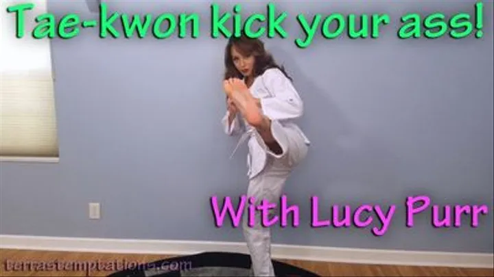 Tae-kwon kick your ass! - Lucy Purr