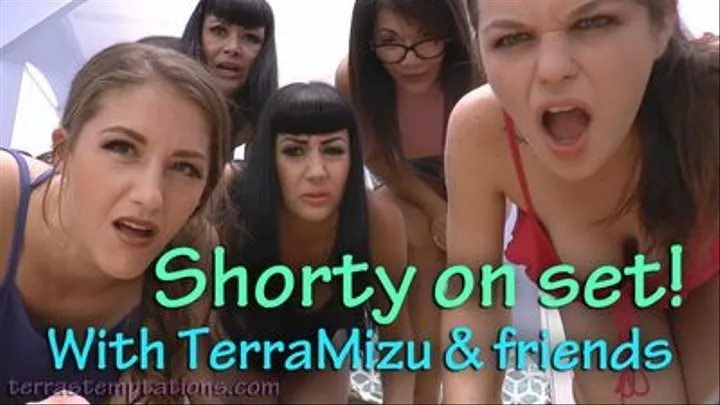Shorty on set! - TerraMizu & friends