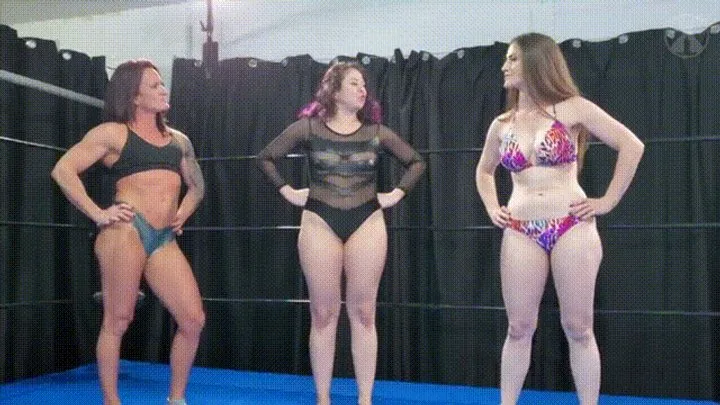 Strip Wrestling - Tapered Physique, Gia Love & TerraMizu