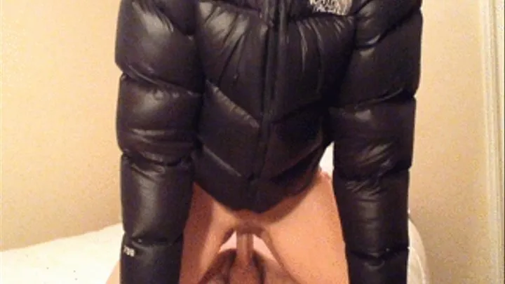 Black Down Jacket Reverse Cowgirl