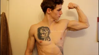 Aaron Flexing Part13 Video1