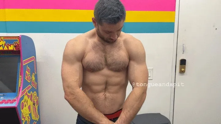 Mick Flexing Part5 Video1