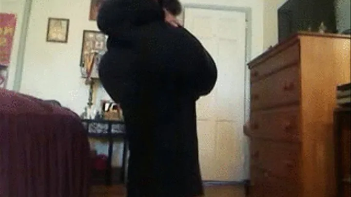 TIGHT BLACK DRESS ON NORMA STITZ