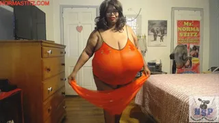 NORMA STITZ IS HER BEST DANCING PARTNER