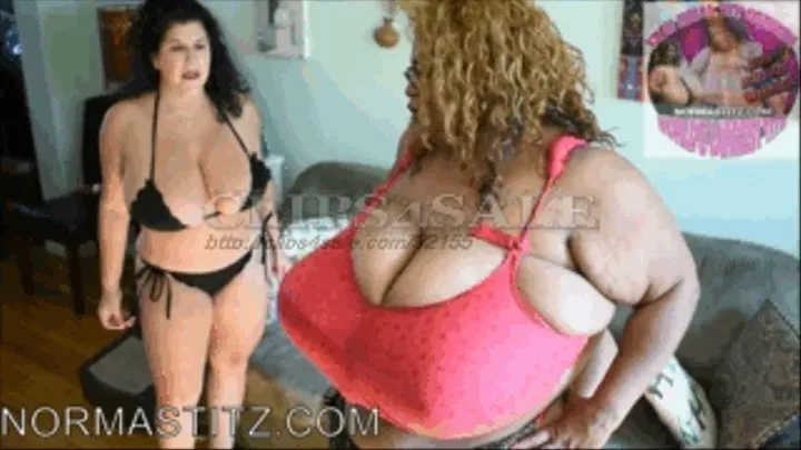 CAROL FOXXX WITH NORMA STITZ THE TIGHT BRA AND BELLY PUSH