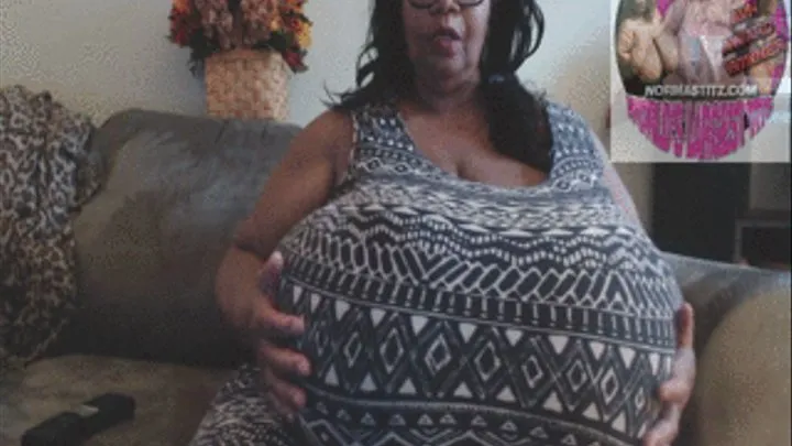 NORMA STITZ BALANCING ACT OF HER TITS