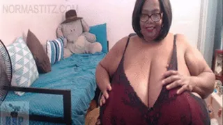 GROWING EXPANSION TIT NORMA STITZ WEB CAM PART 1