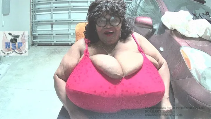 HE ENJOY NORMA STITZ IN TIGHT BRA