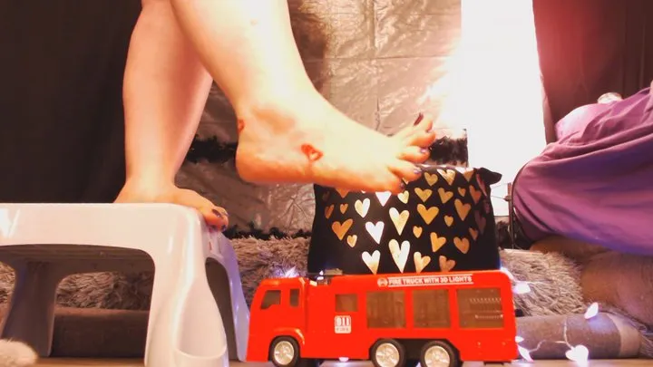 Fire Truck crush Hearts Collection