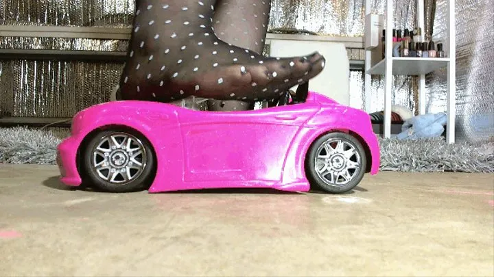 Barbie Car Crush ssbbw Nylon sheer