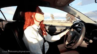 Trying To Run Over A Really Strong Guy - Luna Lain