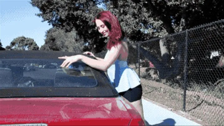 Car Wash Tease Luna Lain