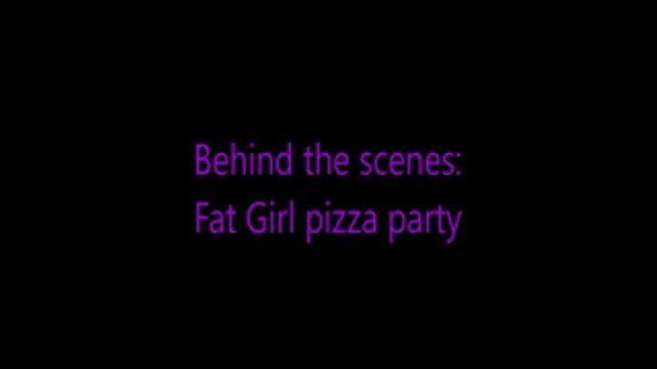BTS Fat Girl Pizza Pig Out