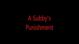 Subby's Punishment