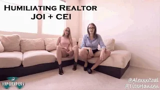 Humiliating Realtor JOI + CEI