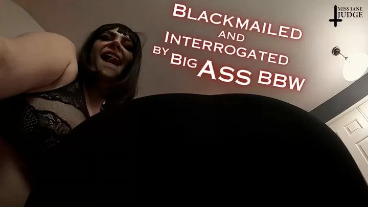 Blackmailed and Interrogated by Big Ass BBW - - featuring Nikki Sequoia and Jane Judge, in this BBW Ass Smushing scene with big booty babes smashing you under their butts until you tell them the password in this femdom pov butt crushed scene on Ja