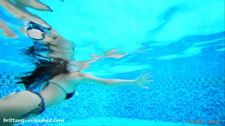 Underwater Sequin Bikini Worship