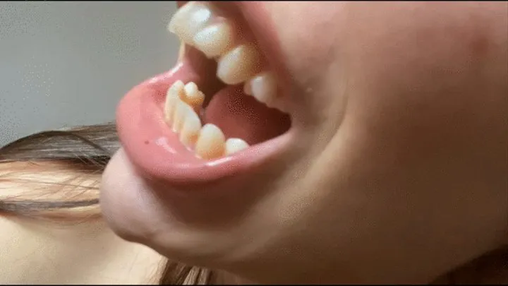 close up teeth