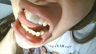 sharp teeth and gummy bear