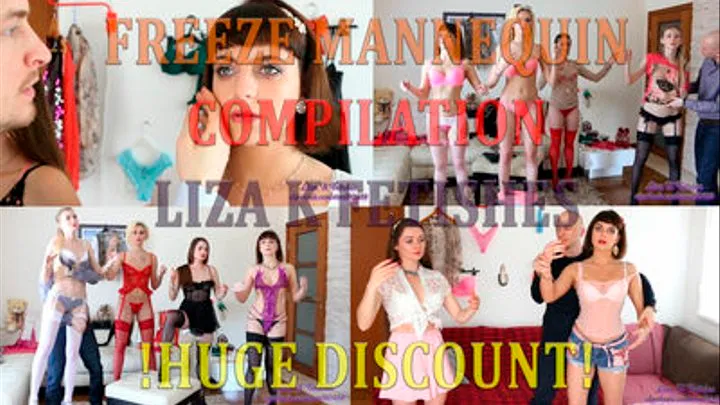 Liza K. Fetishes “Living mannequins” epopee. Huge discount!