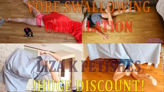 Liza K. Fetishes “The Swallowed girls” compilation. Huge discount for hot vore stories!