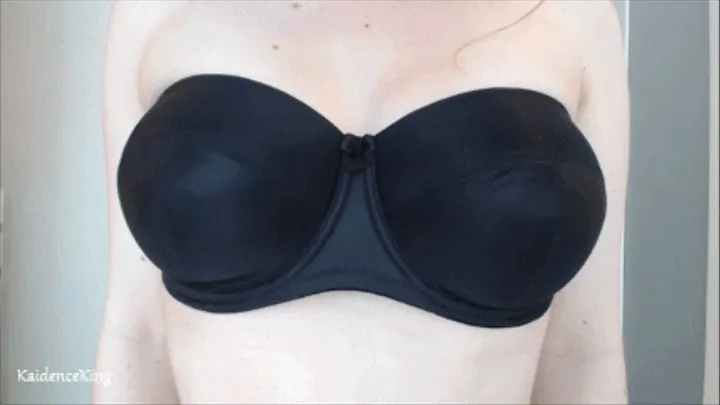 Strapless bra bouncing