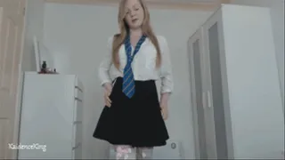 Schoolgirl squirting