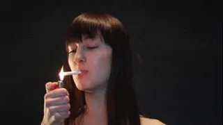 Leola erotic smoking cigarette