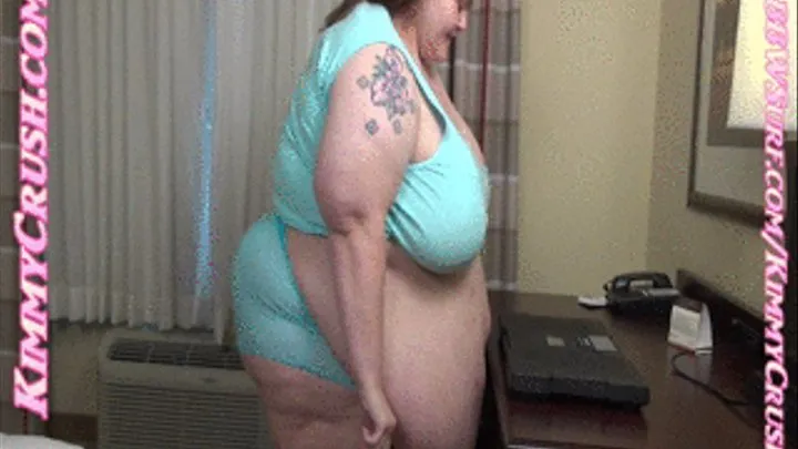 SSBBW KimmyCrush Belly Weigh In