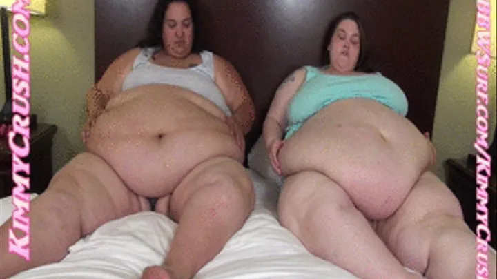 SSBBW Hanging Belly Double Belly Comparison