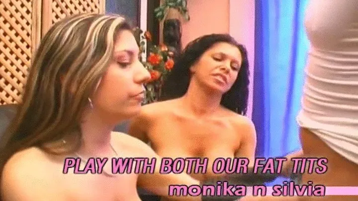 Two hot MILFs sharing one dick