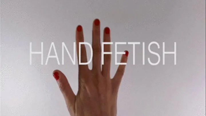 Hand Fetish: Lets get Digital