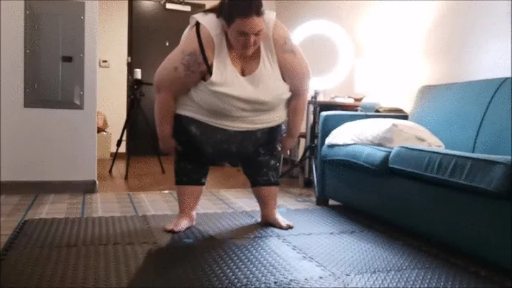 Nearly 600lb SSBBW Mixed Wrestling