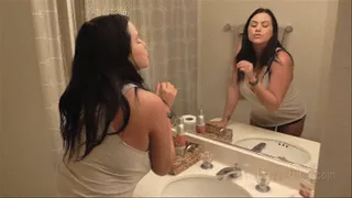 Caught my wife getting ready for a date