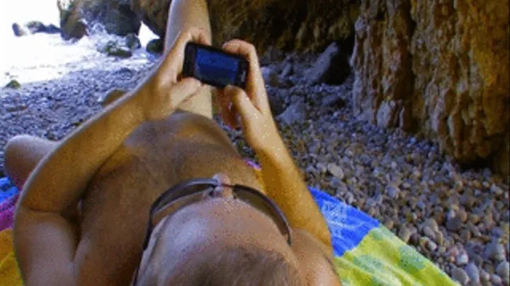 Monstruously ugly mature fucked at the beach like a whale