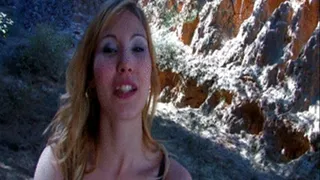 Very hot blonde baba fucked in the woods
