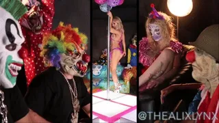 Crazy Clown Stripper Fuck