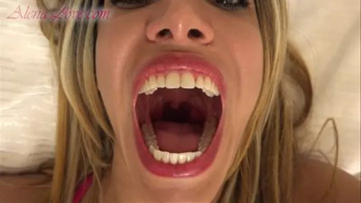 Alena Giantess Mouth Tease Vore