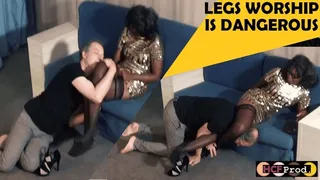 LEGS WORSHIP leads to HEADSCISSORS with BRENDA