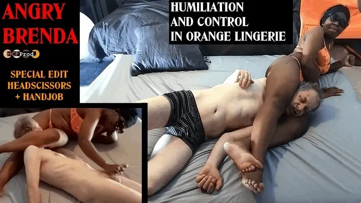 BRENDA HEADSCISSORS HUMILIATION AND HANDJOB