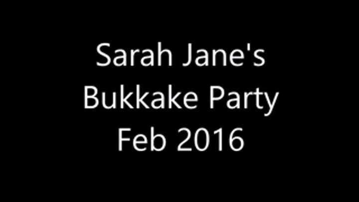 Sarah Jane's Bukkake Party Full movie