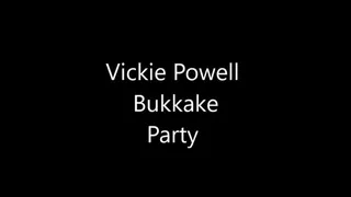 Vickie Powell Bukkake Party