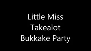 Little Miss Takealot Bukkake Party