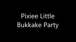 Pixiee Little Bukkake Party