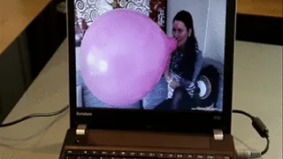 girlfriend surprising you with a 18inch "Globos Payaso" Blow2Pop [Story]