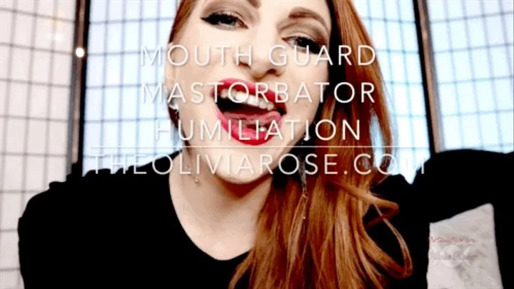 Mouth Guard Masturbator Humiliation ( )