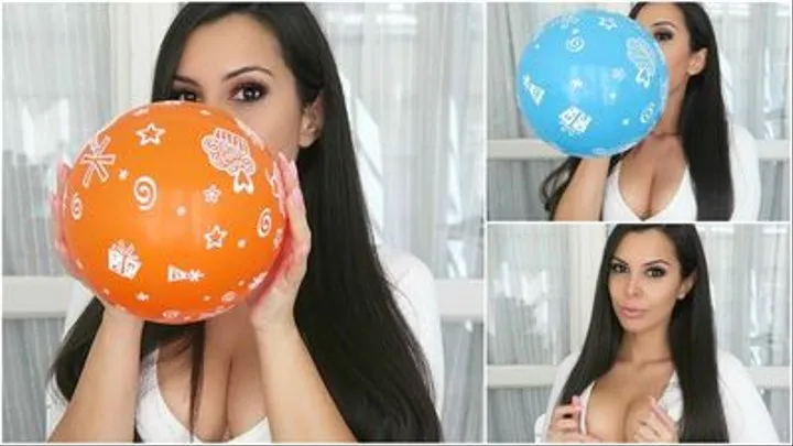 Boobs and Balloons ~ Sweet Maria