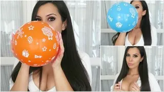 Boobs and Balloons ~ Sweet Maria